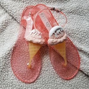 Summer sandals. Unique
